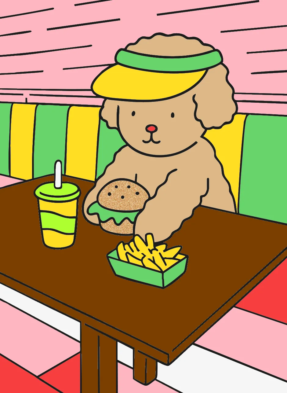 hamburguer da vida – Desenho Colorido Online - Imagem Destacada