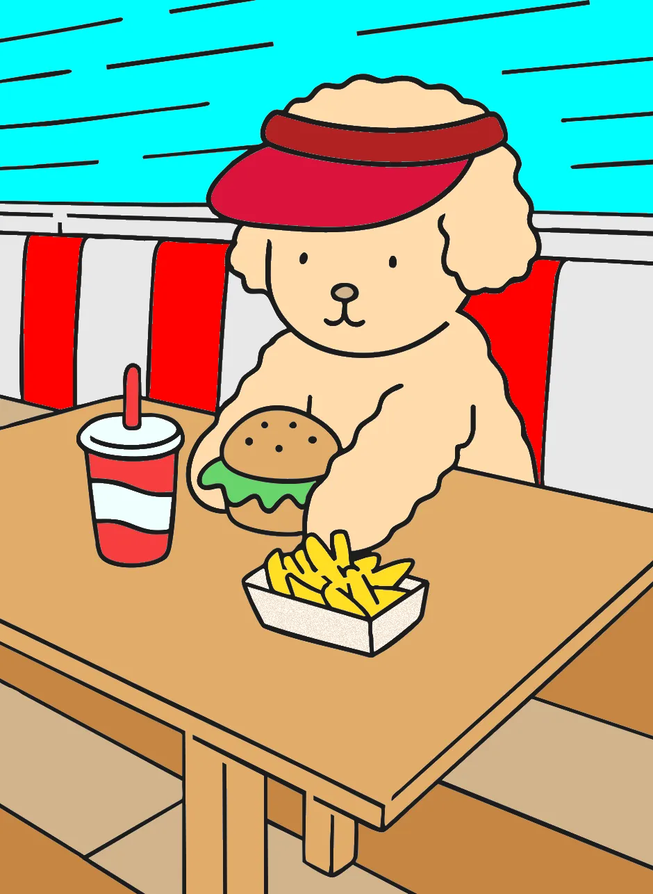 lanche gabis – Desenho Colorido Online - Imagem Destacada