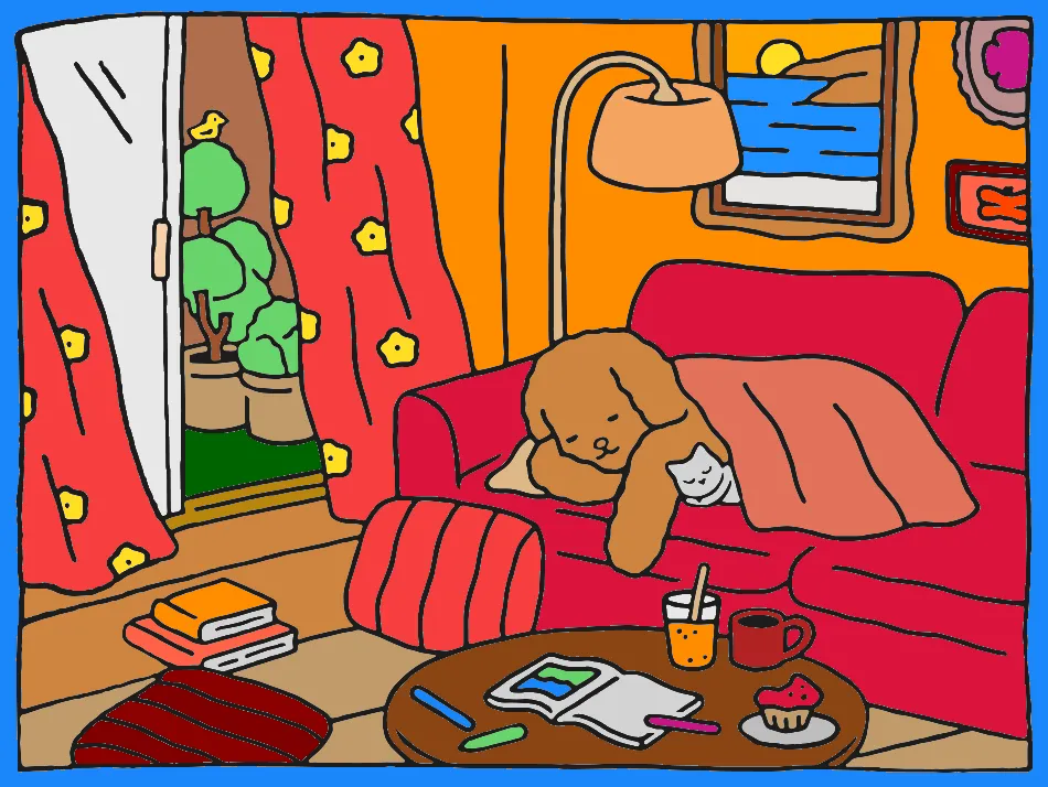 Lindo demais – Desenho Colorido Online - Imagem Destacada