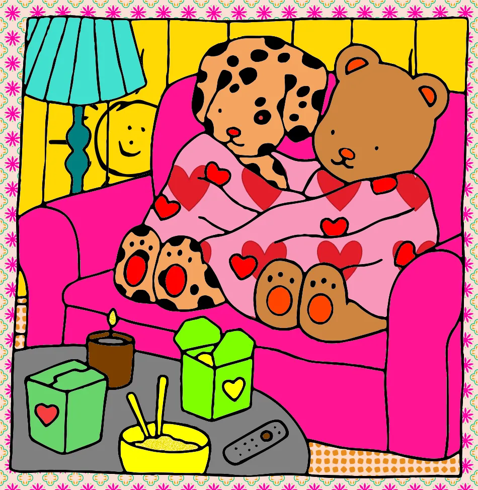 maria clara e manu 4b – Desenho Colorido Online - Imagem Destacada