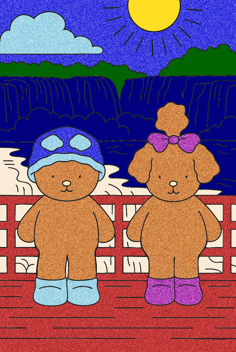 MEU AMIGO – Desenho Colorido Online - Imagem Destacada