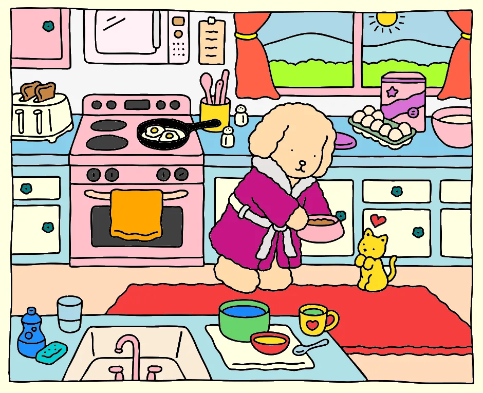 meu bobiii – Desenho Colorido Online - Imagem Destacada