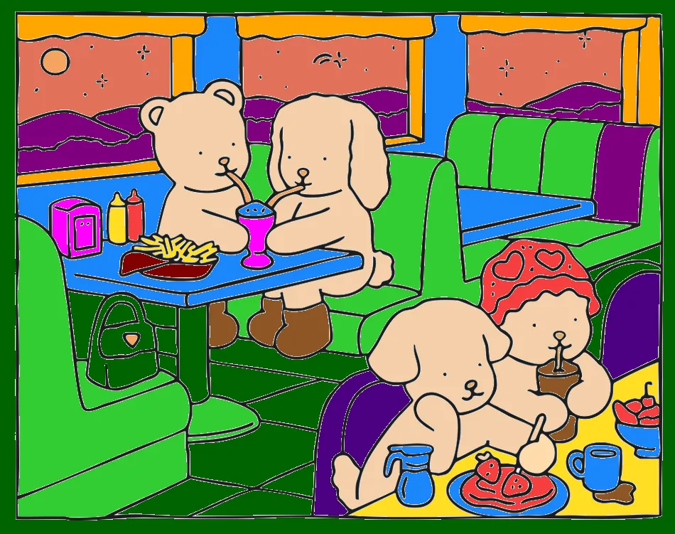 Meu desenho lindo – Desenho Colorido Online - Imagem Destacada