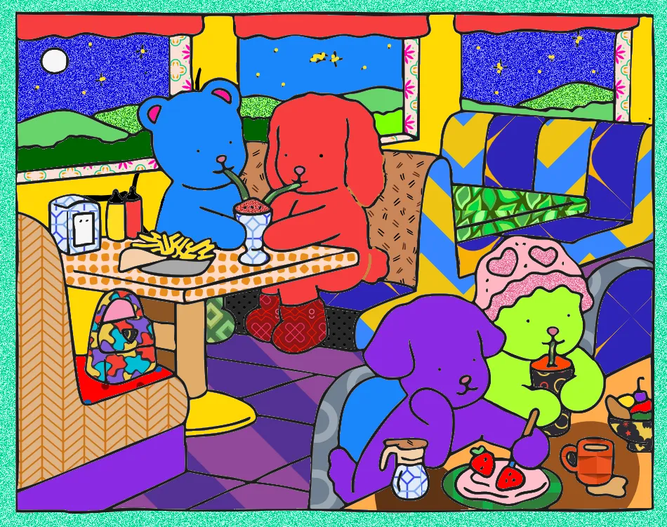 MEU LACHE COLORIDO – Desenho Colorido Online - Imagem Destacada