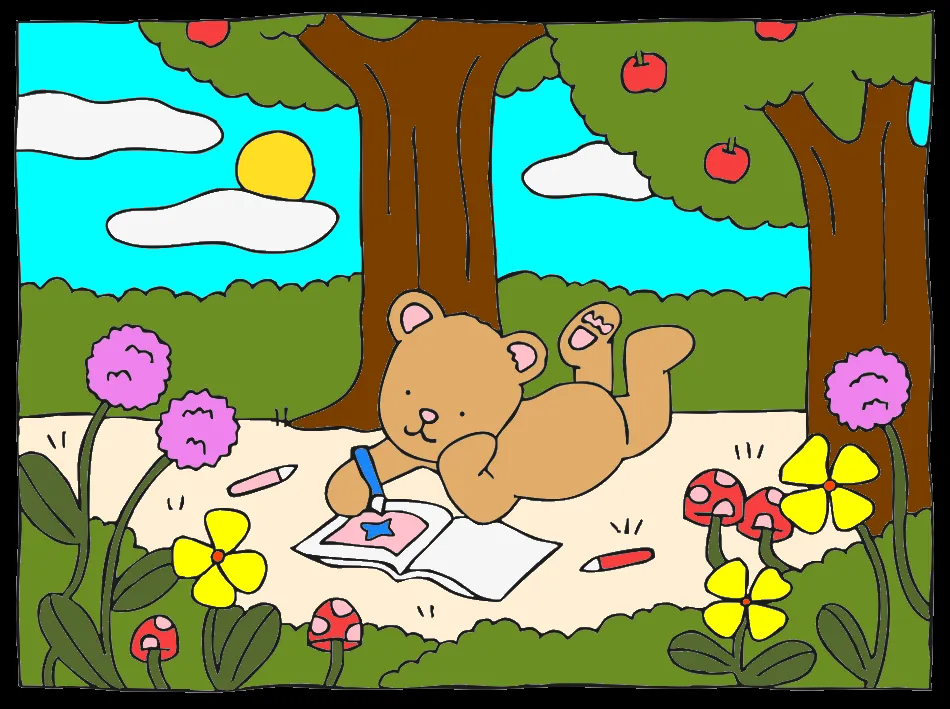 Minha arte – Desenho Colorido Online - Imagem Destacada