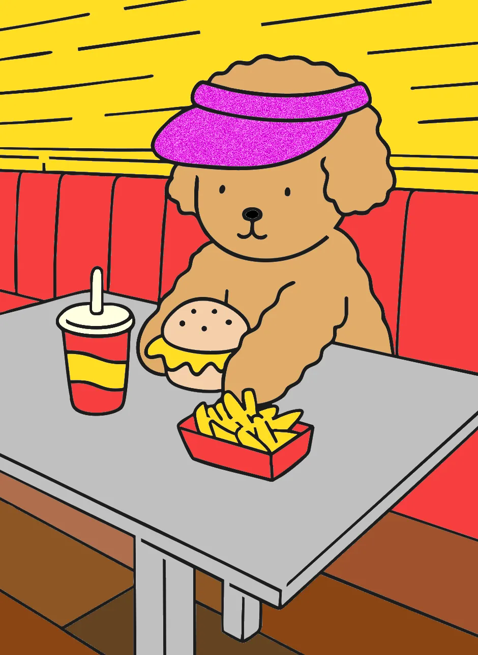 No McDonald’s – Desenho Colorido Online - Imagem Destacada