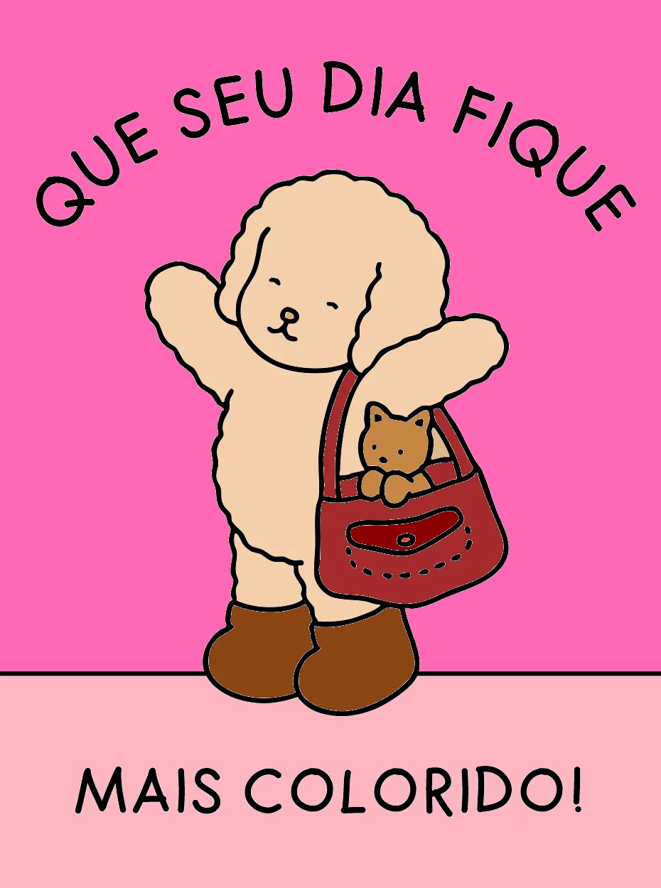 O dia feliz – Desenho Colorido Online - Imagem Destacada