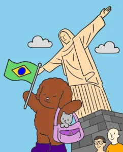 O RJ continua lindo! – Desenho Colorido Online