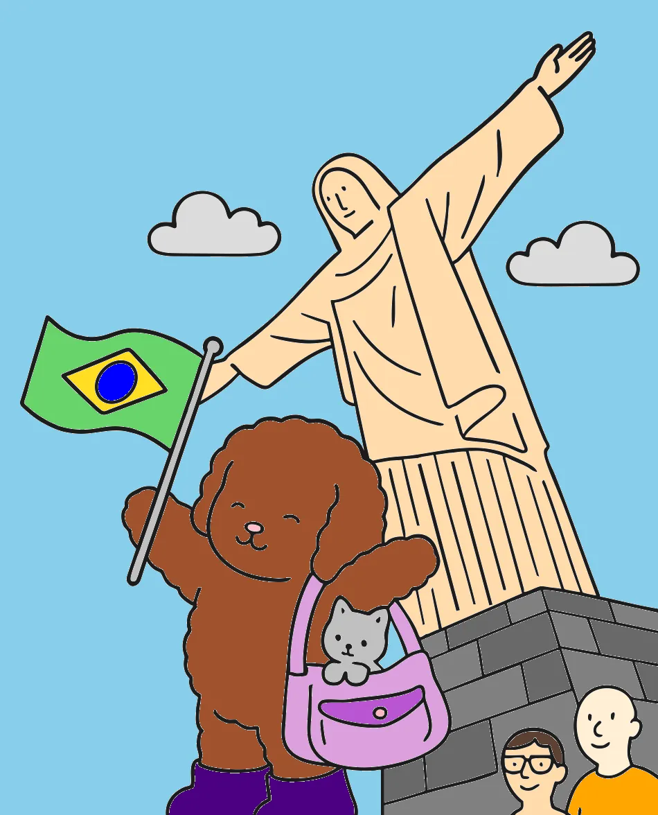 O RJ continua lindo! – Desenho Colorido Online - Imagem Destacada
