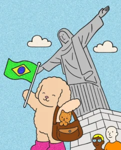 Obra do Brasil – Desenho Colorido Online