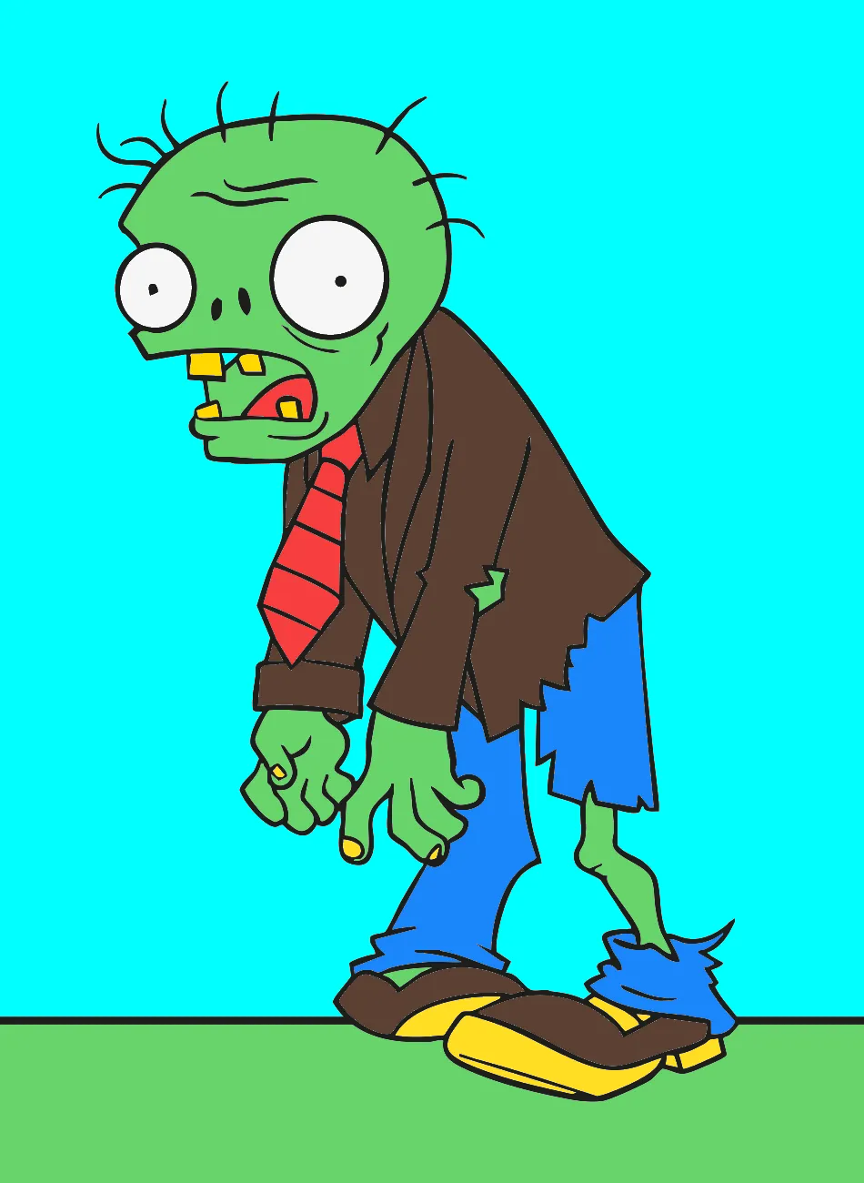 plantas vs sunbi – Desenho Colorido Online - Imagem Destacada