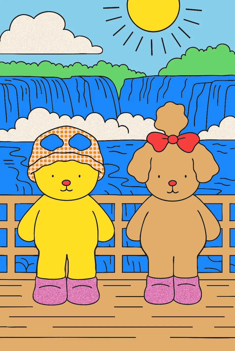 por do sol – Desenho Colorido Online - Imagem Destacada