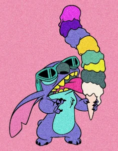 stitch tomando sorvete 1753822262