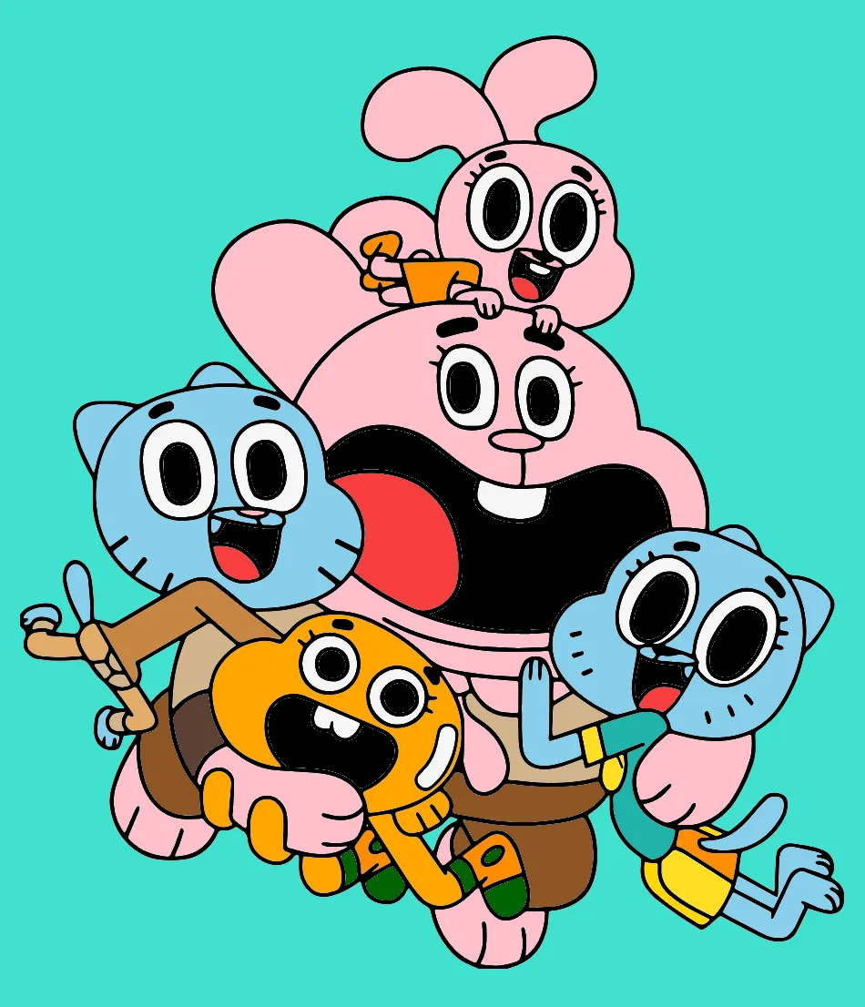 Uma família abençoada – Desenho Colorido Online - Imagem Destacada