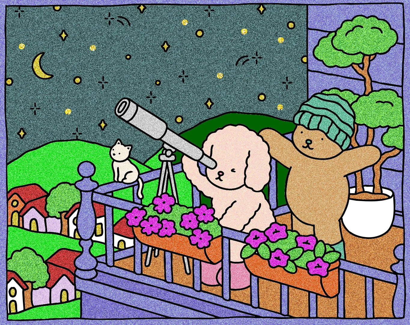 varanda – Desenho Colorido Online - Imagem Destacada