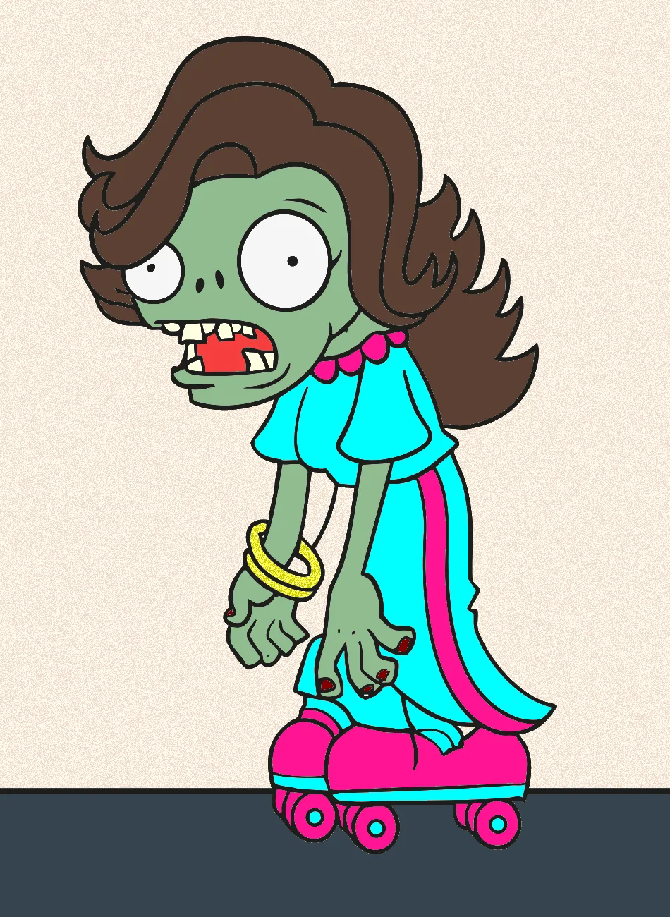 ZUMBII – Desenho Colorido Online - Imagem Destacada