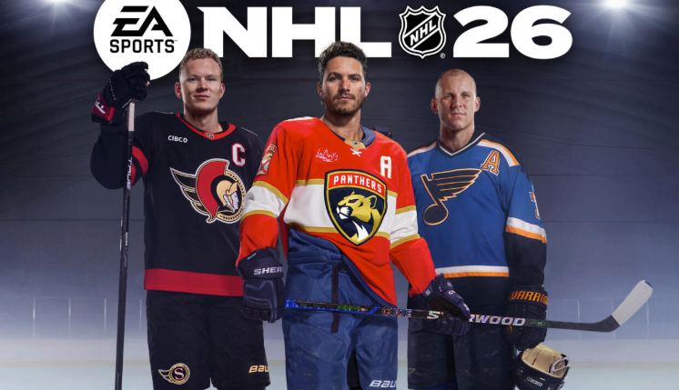 Irmãos e Pai Transformam-se nas Estrelas da Capa do NHL 26!