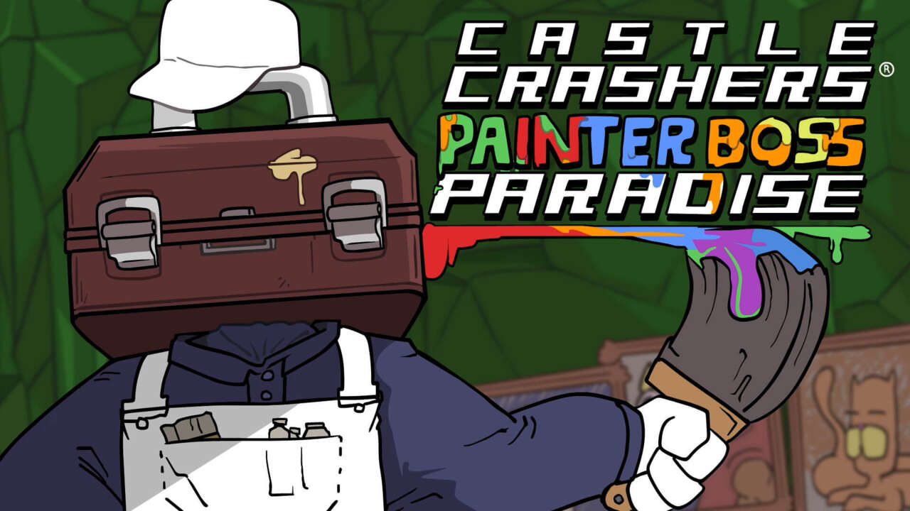 4545410 castle crashers painter boss paradise 3625399098