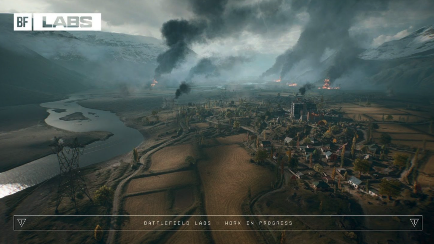 Uma primeira olhada no grande mapa Mirak Valley de Battlefield 6.