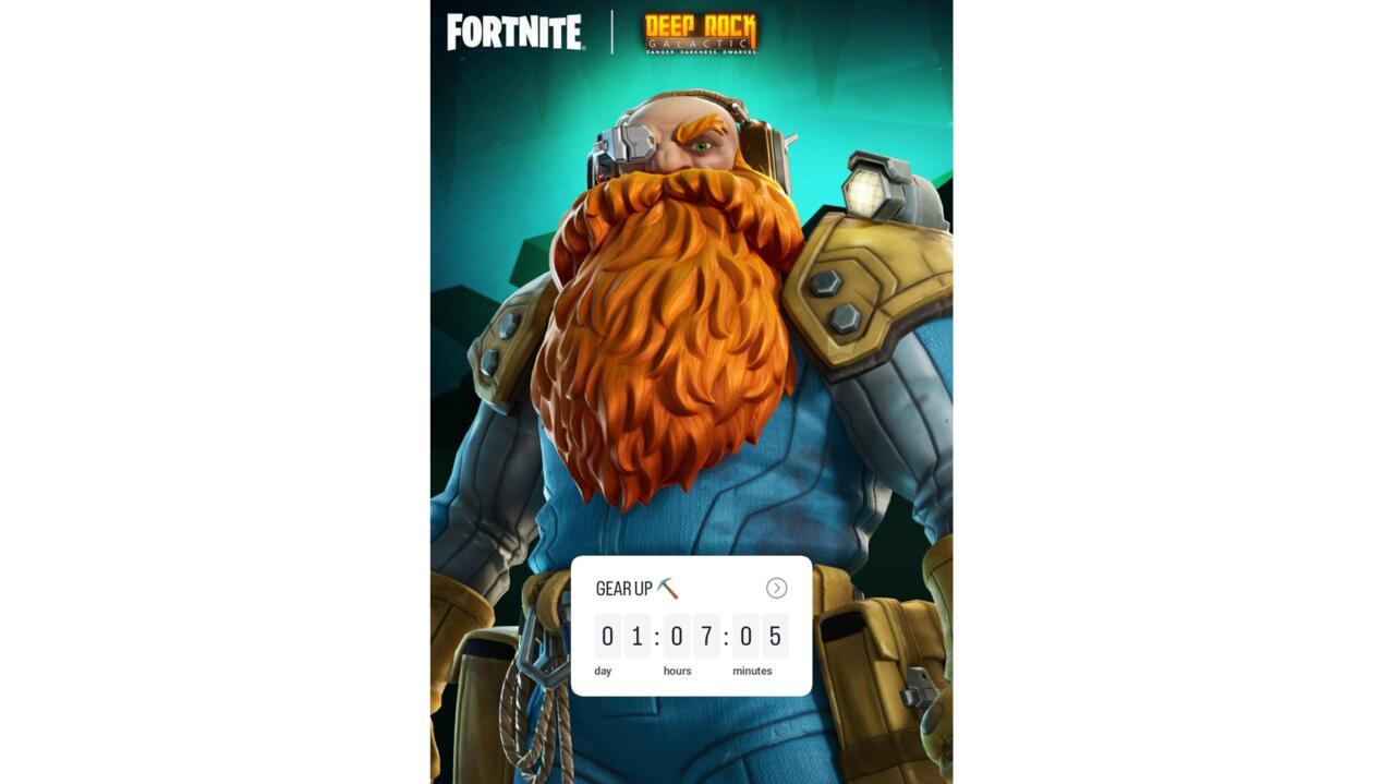 O Instagram do Fortnite publicou uma história insinuando a colaboração com Deep Rock Galactic.