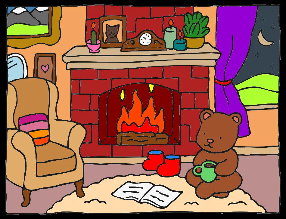 a + m . 10/08/2025 – Desenho Colorido Online - Imagem Destacada