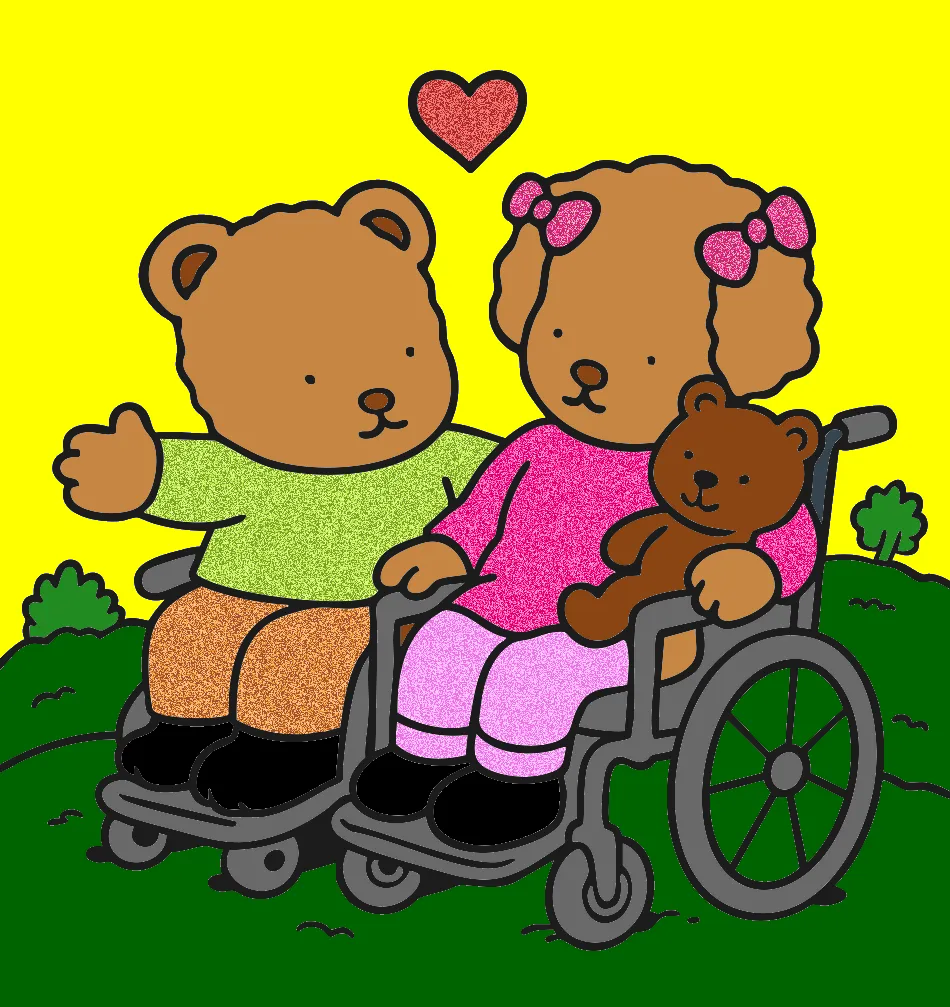 a vida mais colorida – Desenho Colorido Online - Imagem Destacada