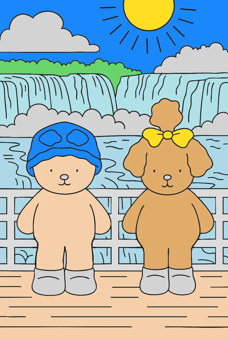 Amor infinito Divo – Desenho Colorido Online - Imagem Destacada