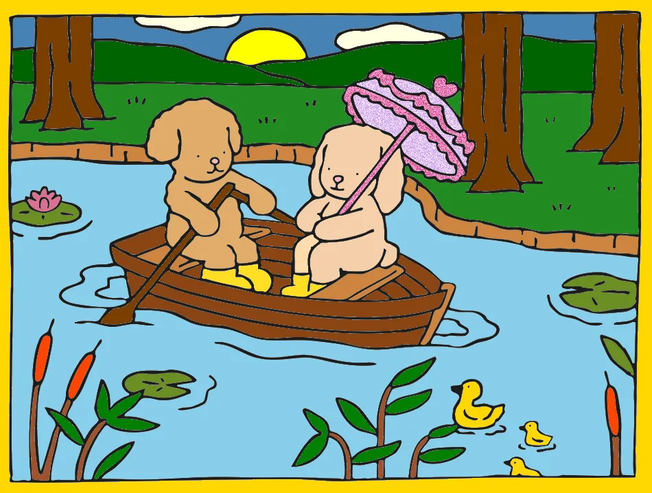 amor verdadeiro – Desenho Colorido Online - Imagem Destacada