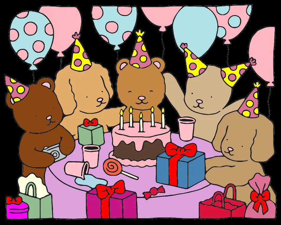 aniversario – Desenho Colorido Online - Imagem Destacada