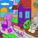 ar livre .. – Desenho Colorido Online