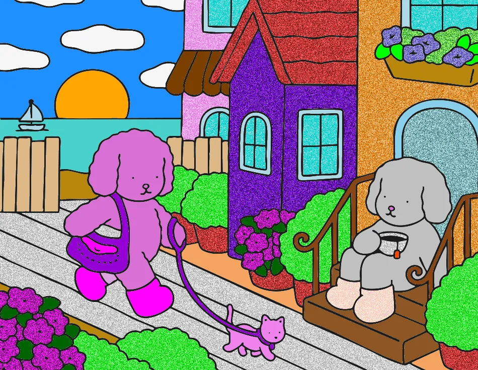 ar livre .. – Desenho Colorido Online - Imagem Destacada