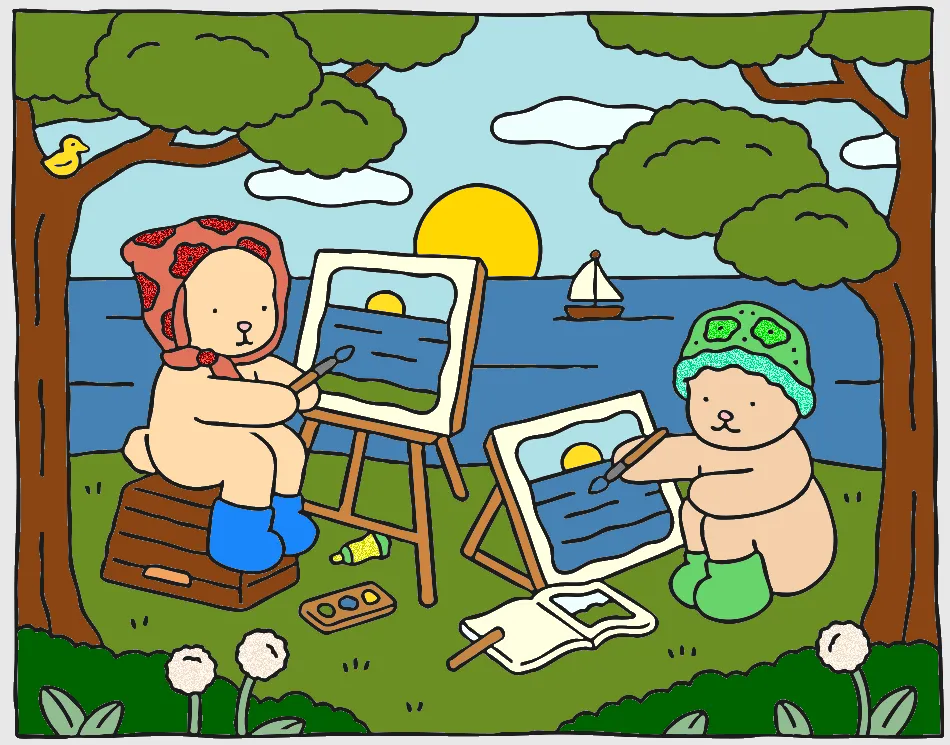 ARTE – Desenho Colorido Online - Imagem Destacada