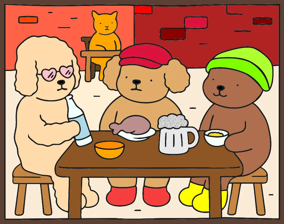 bar da mãe – Desenho Colorido Online - Imagem Destacada