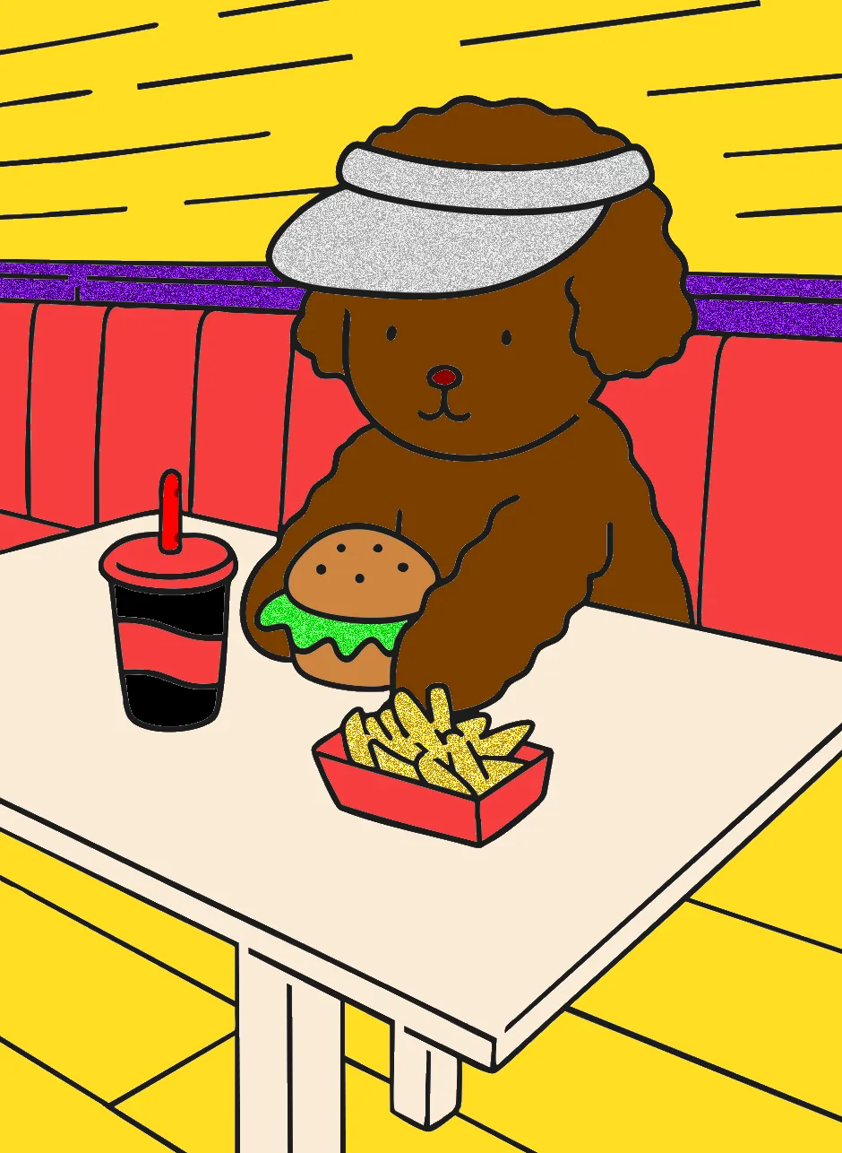 BATEU A FOME – Desenho Colorido Online - Imagem Destacada