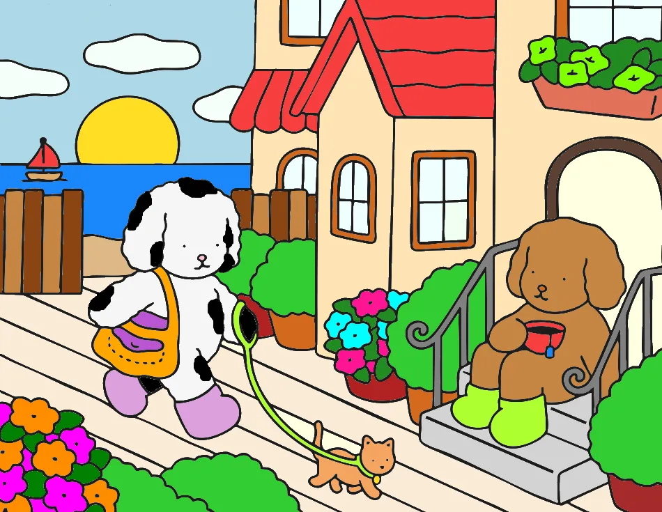 bobi4 – Desenho Colorido Online - Imagem Destacada