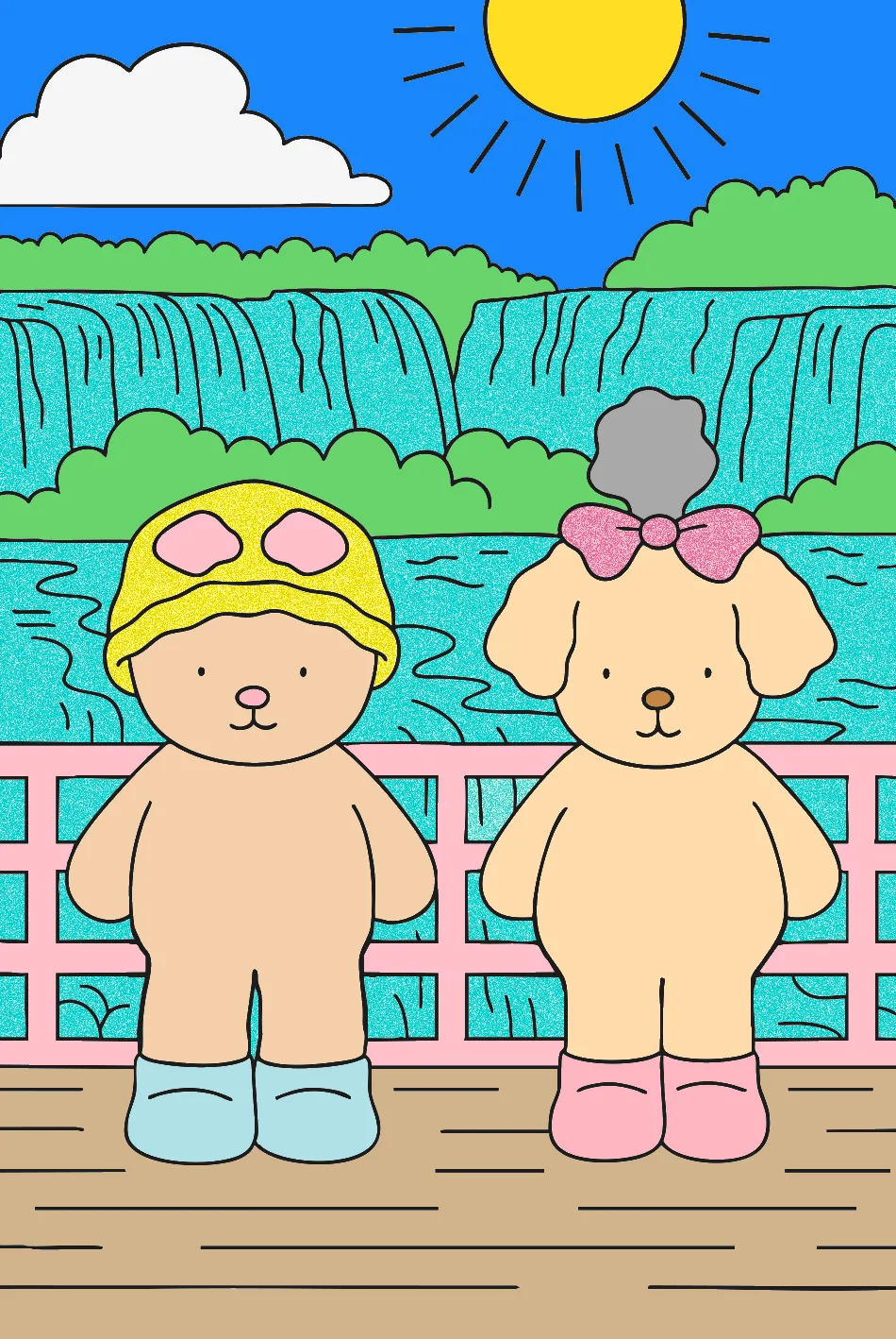 Boobie goods – Desenho Colorido Online - Imagem Destacada