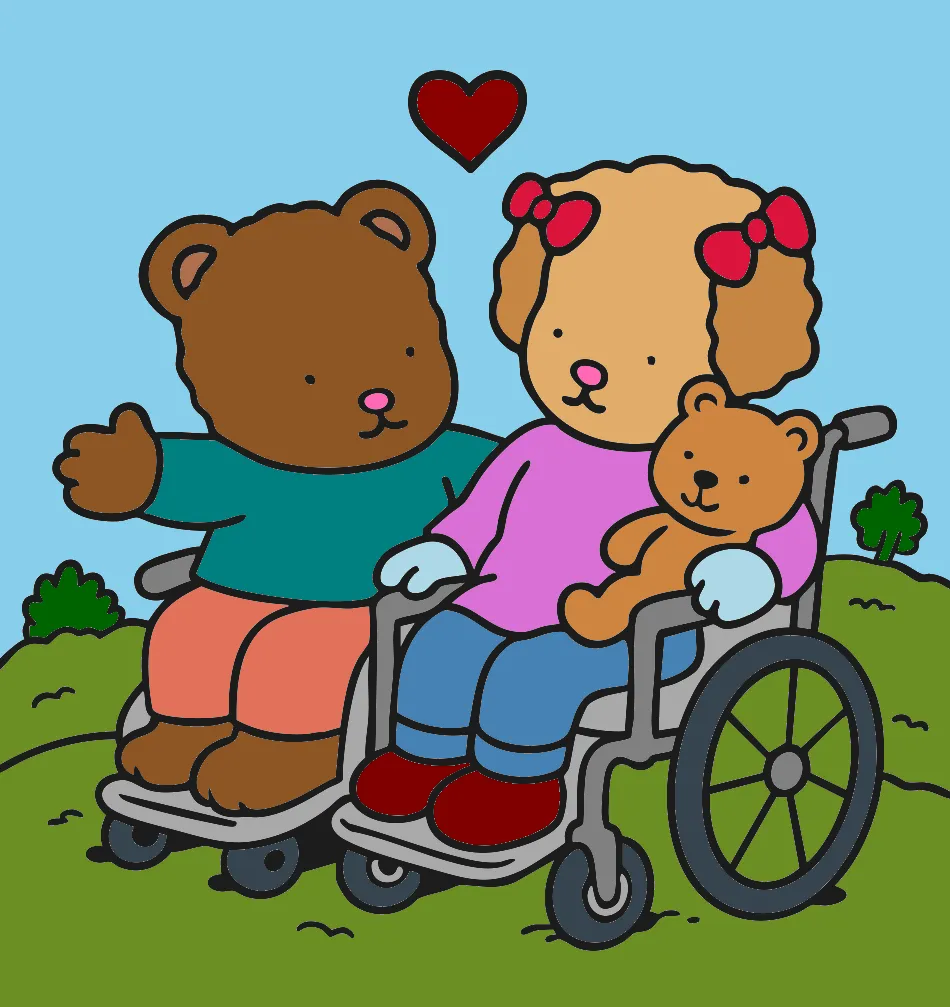 Casal especial <3 – Desenho Colorido Online - Imagem Destacada