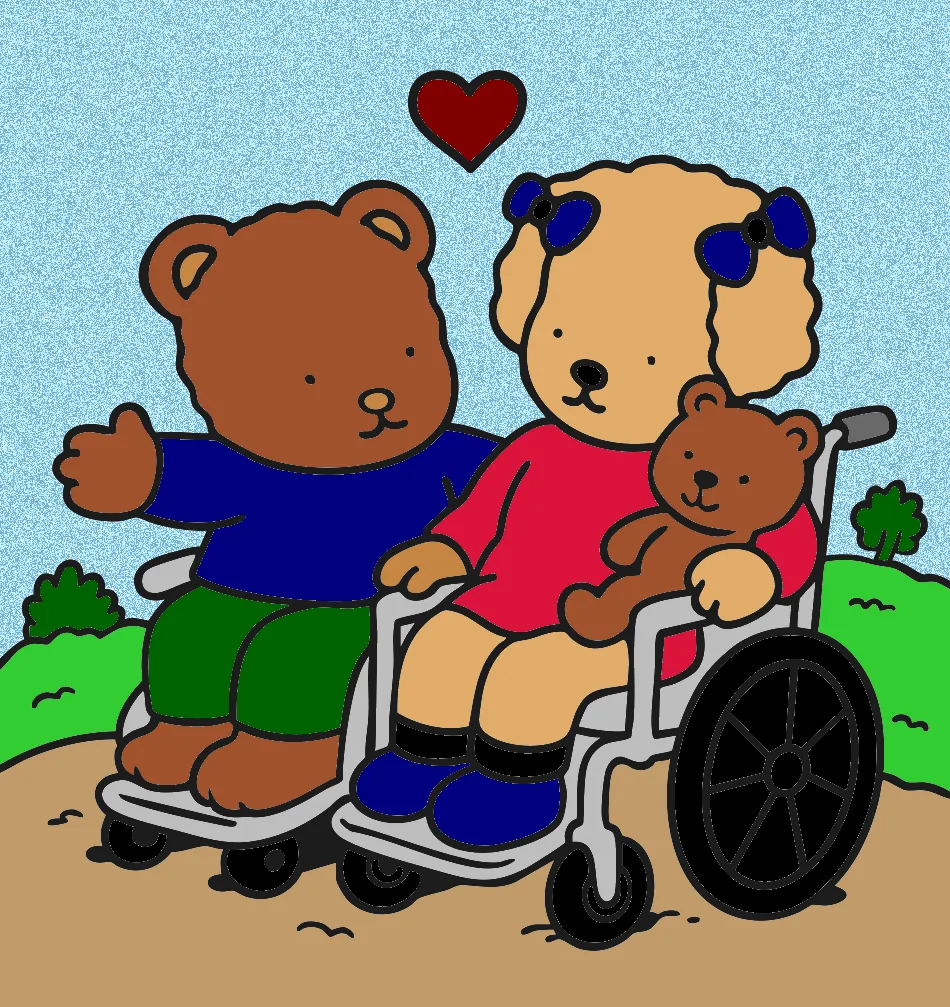 casal zn & zl – Desenho Colorido Online - Imagem Destacada