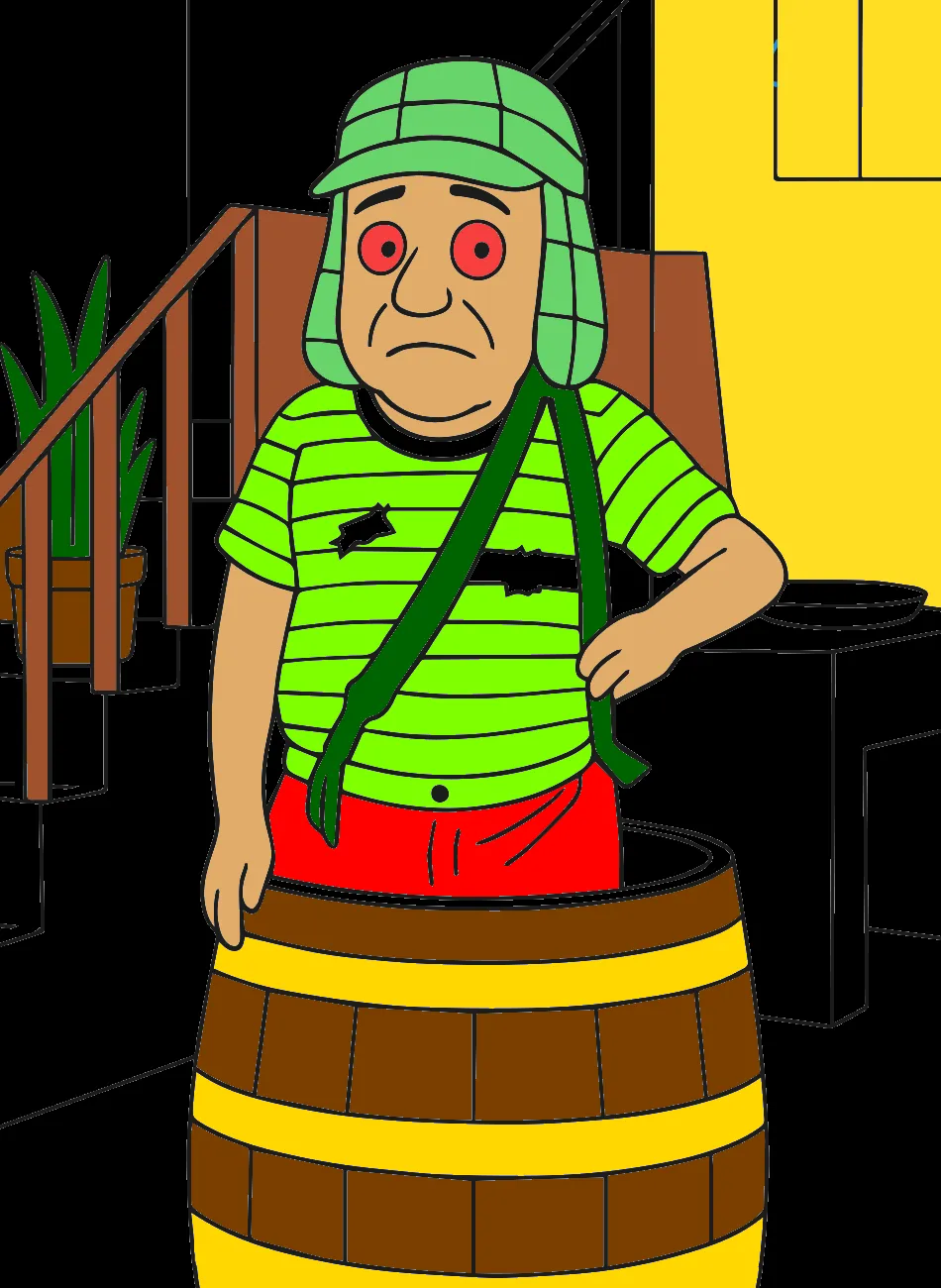 Chaves Sonolento – Desenho Colorido Online - Imagem Destacada