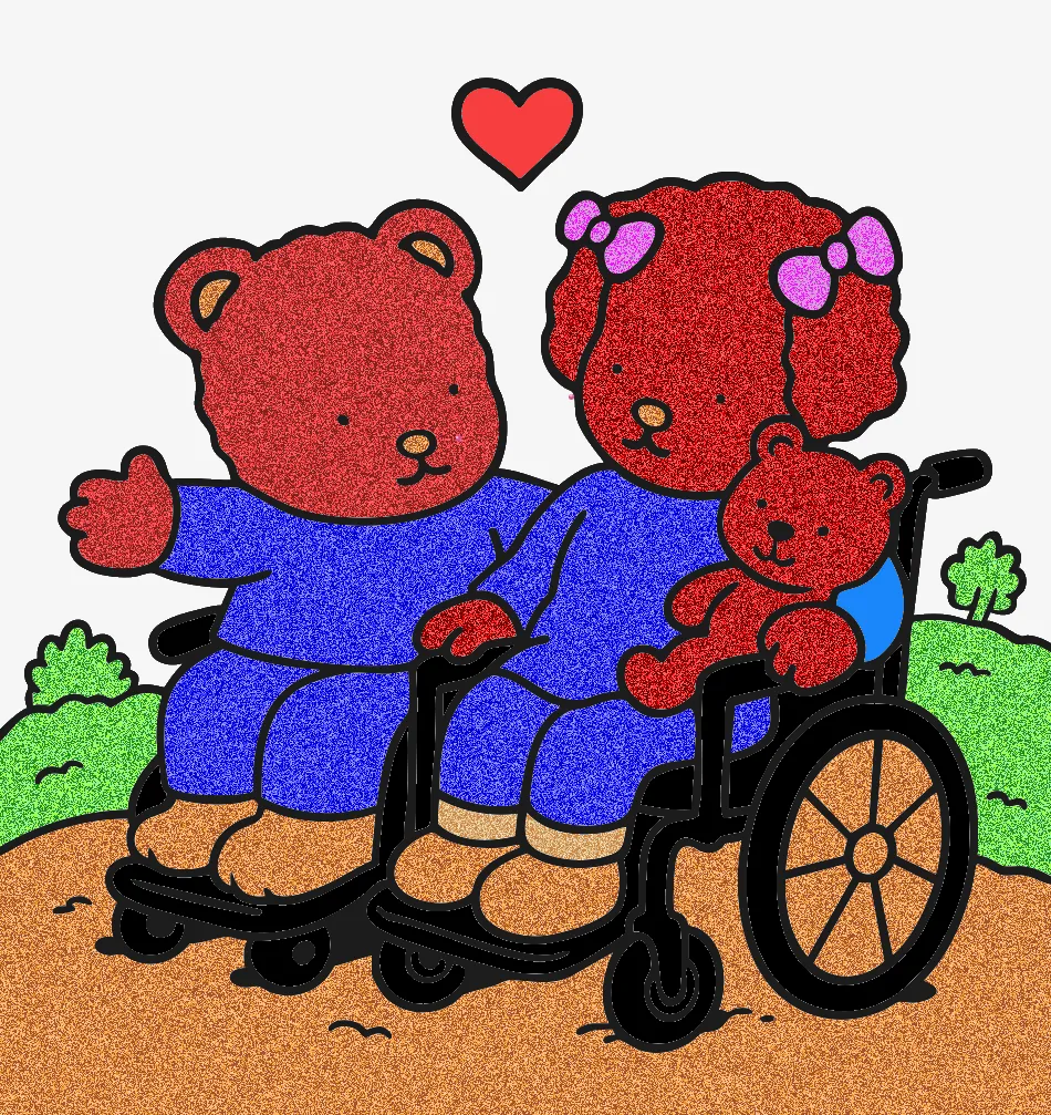 colorindo com amor – Desenho Colorido Online - Imagem Destacada