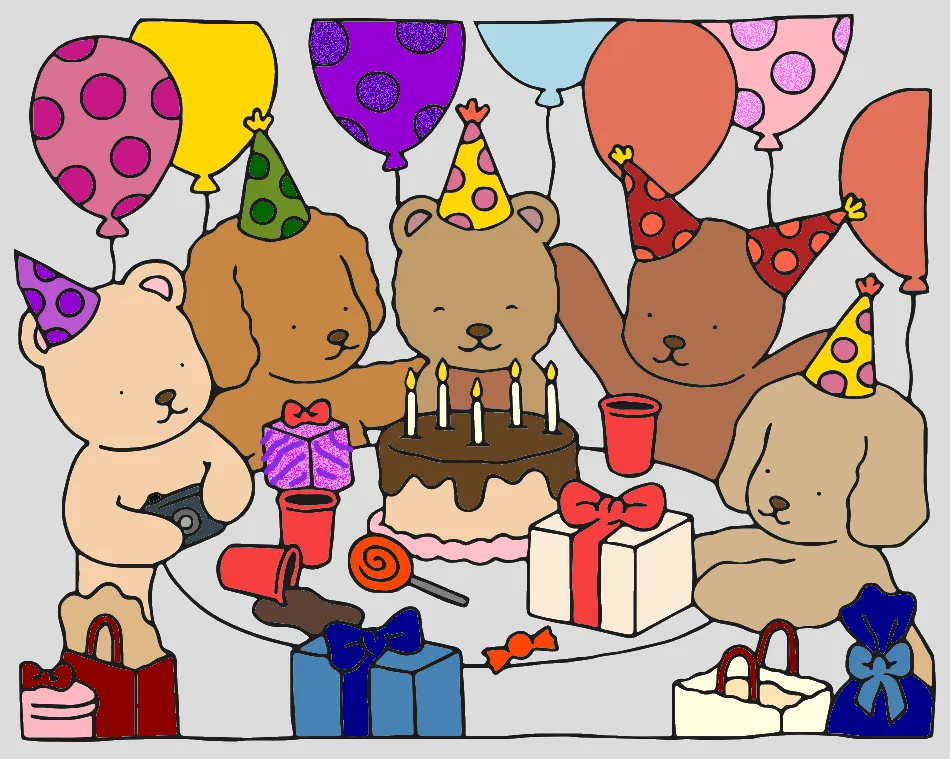 festa us inte – Desenho Colorido Online - Imagem Destacada