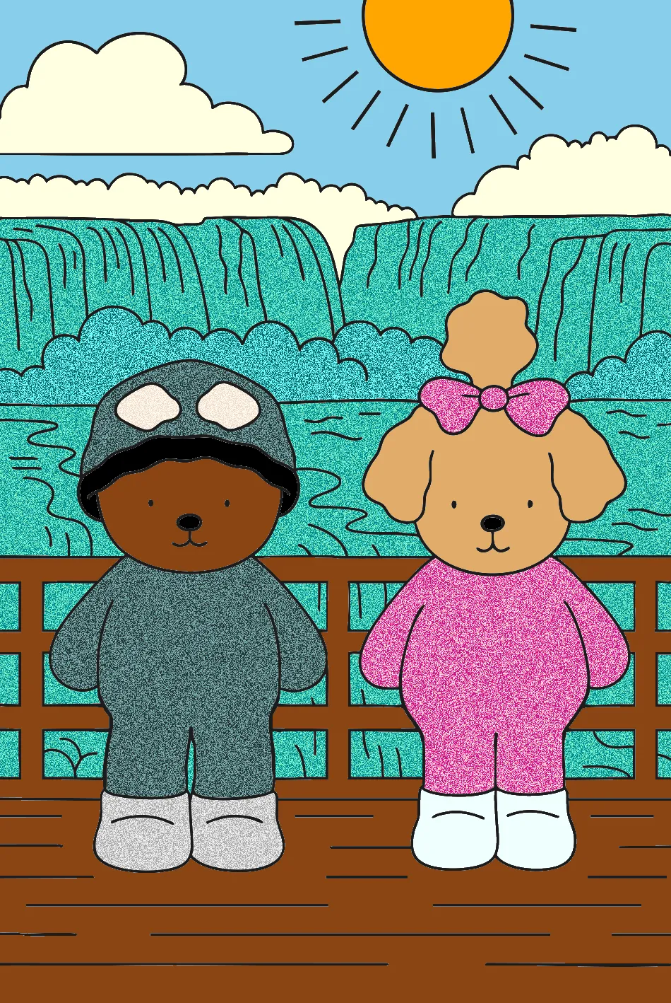 Fofinho – Desenho Colorido Online - Imagem Destacada