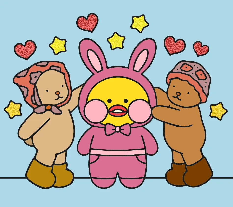 fofos 💝 – Desenho Colorido Online - Imagem Destacada