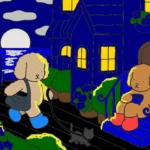 Golden da noite – Desenho Colorido Online