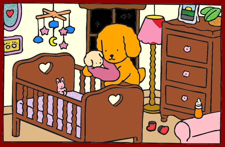 HORA DE DORMIR – Desenho Colorido Online - Imagem Destacada