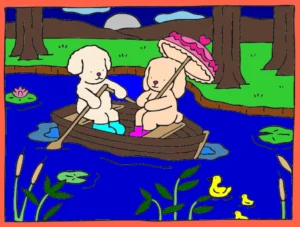 hora do passeio !! – Desenho Colorido Online
