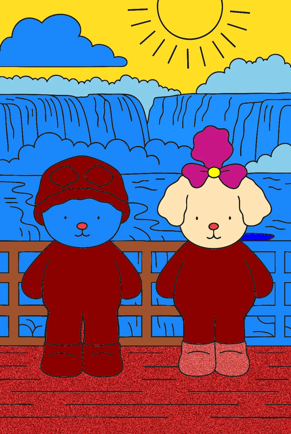 joão e maria – Desenho Colorido Online - Imagem Destacada