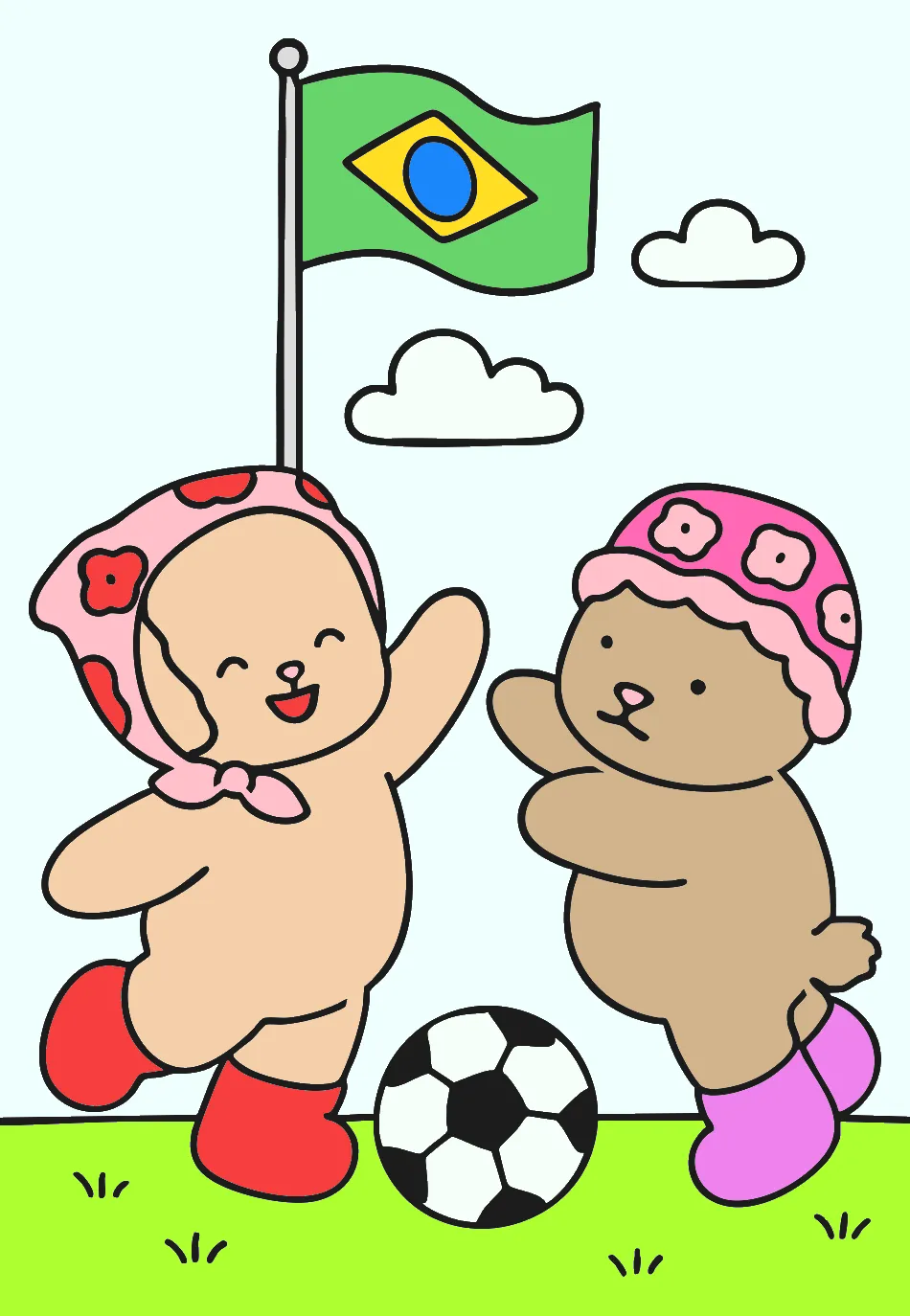 jogo de bola – Desenho Colorido Online - Imagem Destacada