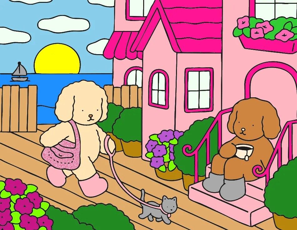 K. Dourado – Desenho Colorido Online - Imagem Destacada