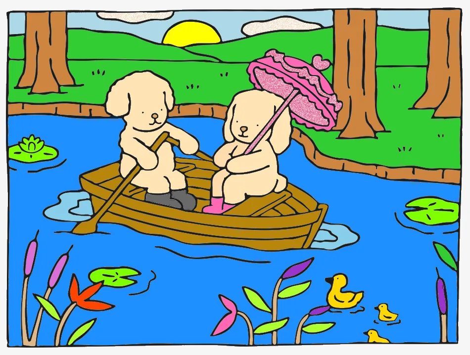 kAUANNE – Desenho Colorido Online - Imagem Destacada
